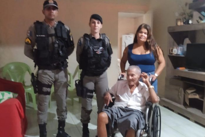 Idoso de 88 anos que estava perdido é localizado e reencontra a família em Maceió