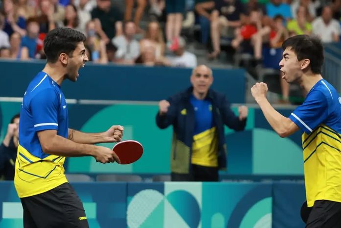 Brasil avança às quartas do tênis de mesa por equipes masculinas