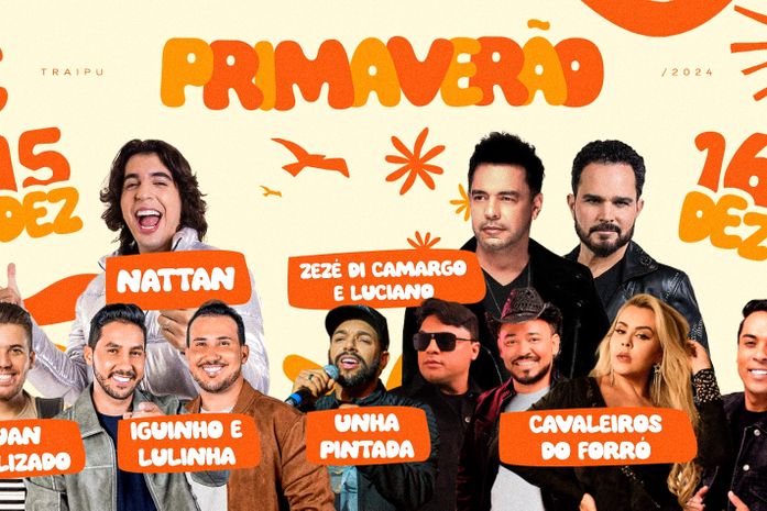 Programação do Festival Primaverão 2024  foi divulgada pela Prefeitura de Traipu