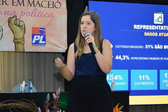 “Só podemos mudar o quadro atual com a participação das mulheres”, afirma deputada Cibele Moura