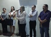 Prefeita Santana Mariano entrega 100 cisternas em Major Izidoro