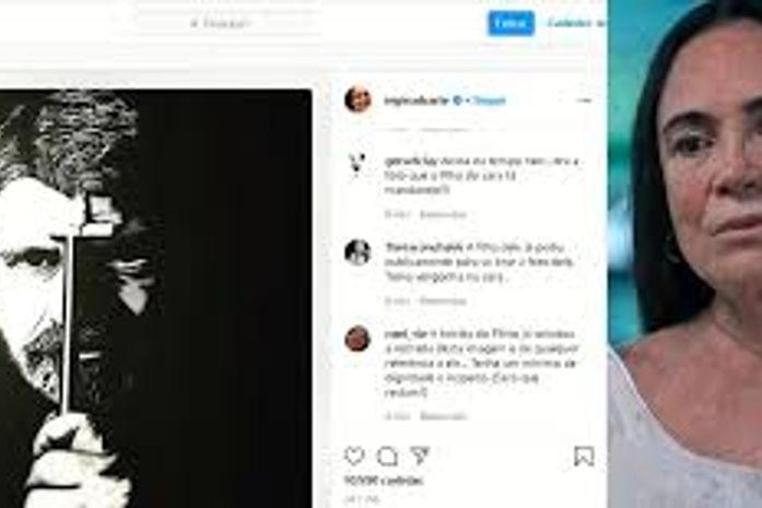 Retire a foto do meu pai da sua página,Regina Duarte - pede a filha do dramaturgo Plínio Marcos.