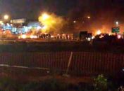 Amigos e familiares de detento morto no PSM realizam protesto na parte alta