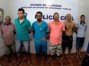 Seis dos sete acusados presos em Operação conjunta
