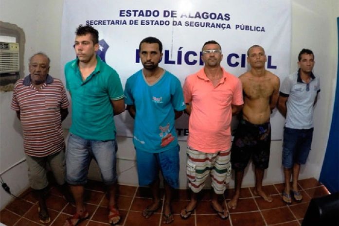Seis dos sete acusados presos em Operação conjunta