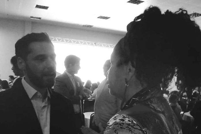 Na manhã desta segunda-feira conheci David Saad, presidente do Instituto Natura.