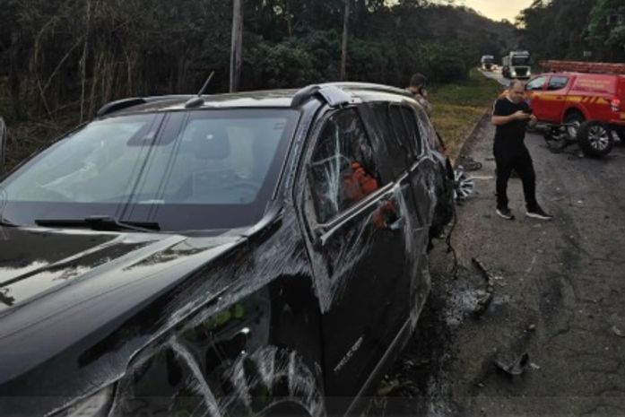 "Foi um livramento", diz Fabiano Menotti após capotar carro em MG