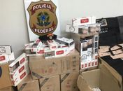 Cigarros contrabandeados do Paraguai foram apreendidos em Rio Largo.