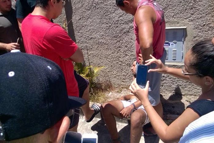 Suspeito foi espancado