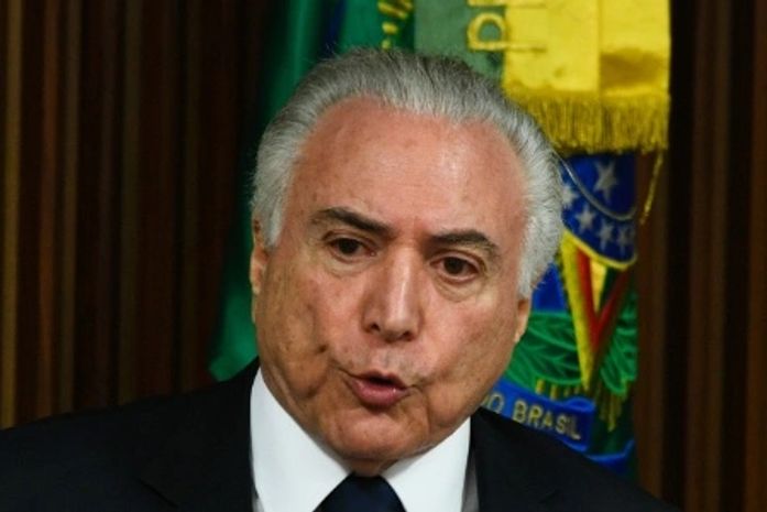 Michel Temer em pronunciamento nesta sexta-feira, 20.