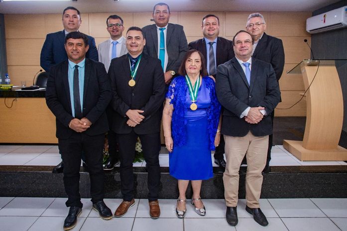Prefeito Luciano parabeniza a Câmara de Vereadores e destaca trabalho de Salete Amorim e Arestides Minervino