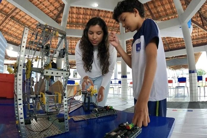 Alagoana referência em robótica inspira alunos da rede municipal de Pilar