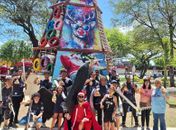 Especial de Natal da Associação Alagoana de Swordplay une magia natalina e cultura medieval em Maceió

