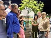 Prefeito George Clemente inaugura nova praça para os miguelenses 
