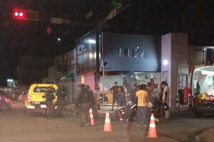 Colisão no Centro de Arapiraca