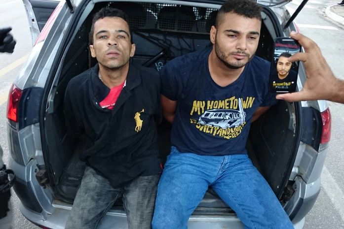 João Paulo de Melo, de 30 anos, e Gustavo Felipe da Silva, de 24,
