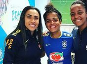 Brenda e Geisy Pretinha foram chamadas para a equipe Sub-20 nacional
