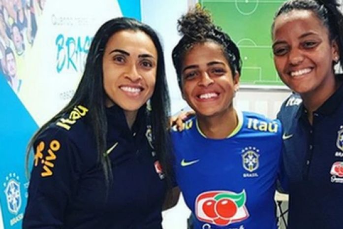 Brenda e Geisy Pretinha foram chamadas para a equipe Sub-20 nacional