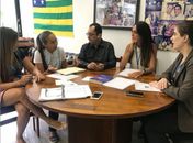 Heloísa Helena participa, como voluntária, de mandato de Kajuru
