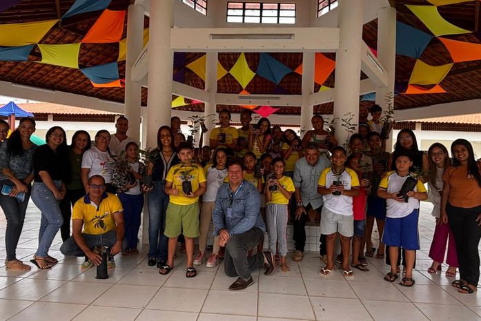 Seinfra promove ação de conscientização em Passo de Camaragibe durante a Semana do Meio Ambiente