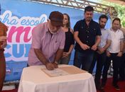 Prefeito Padre Eraldo assina Ordem de Serviço em Barragem Leste orgulhoso por honrar compromisso