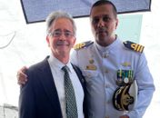 Desembargador Fábio Bittencourt prestigia posse do novo capitão dos Portos

