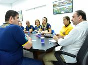 Prefeito Luciano Barbosa garante apoio para convenção distrital do Lions Club
