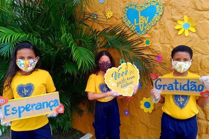 Campanha da LBV em prol da educação apoia alunos de Alagoas em situação de vulnerabilidade social