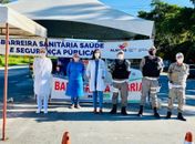 Covid-19: mais de 22.600 pessoas são examinadas em seis barreiras sanitárias