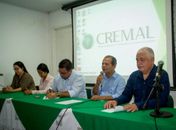 Prefeito Chico Vigário durante trabalho de abertura do evento