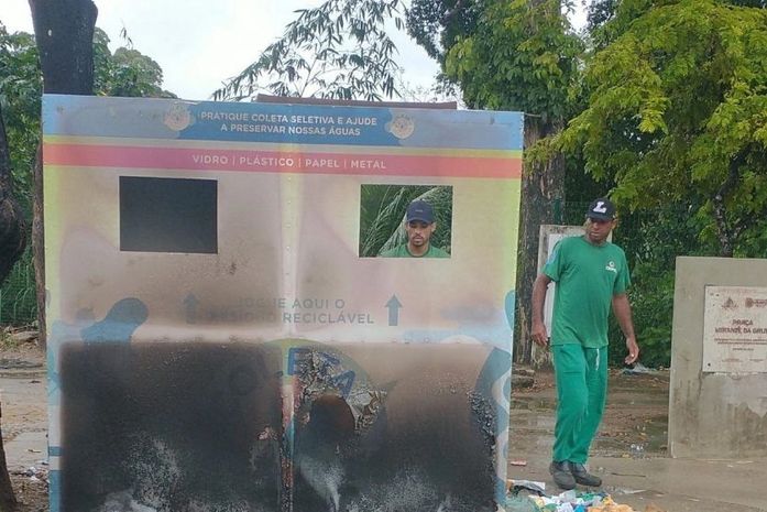 Pontos de Entrega Voluntária sofrem vandalismo nos bairros da Ponta Verde e Gruta de Lourdes