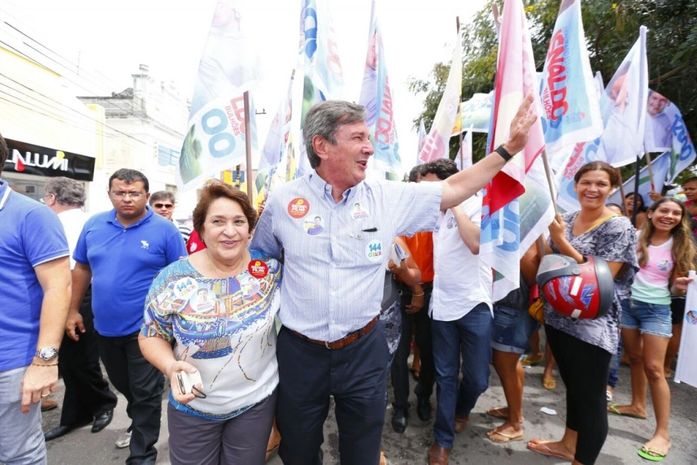 Fernando Collor e Renilde Bulhões