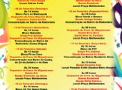 Prefeitura de São Miguel dos Campos divulga programação do Carnaval da Gente 2015