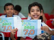 Escola Guilhermino de Oliveira comemora melhor nota da rede estadual no Ideb Anos Iniciais/Ensino Fundamental