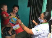 Assistência Social de Branquinha leva alegria para os pequenos do programa Criança Feliz
