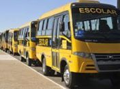 Ônibus escolares foram usados em romaria para Juazeiro do Norte 