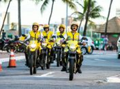 Idosa é atropelada por moto e socorrida pelo Samu no Pontal da Barra