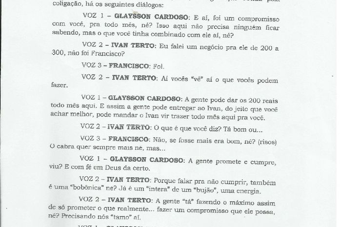 Ação de Investigação Judicial Eleitoral (Aije) contra Gleysson Cardoso (PMDB) e Emílio Barros (PDT