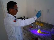 Perito criminal de Alagoas produz reagente para detectar manchas de sangue