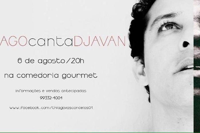 Thiago canta Djavan