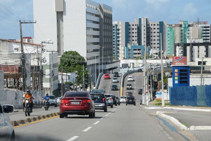 Trecho da Avenida Leste Oeste