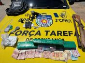 Jovem é preso com maconha, cocaína e dinheiro na Grande Maceió 
