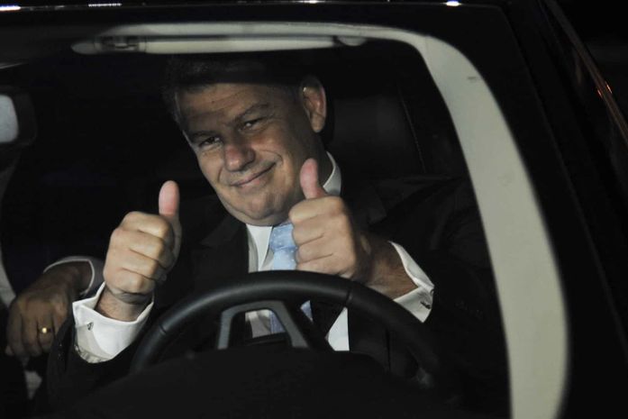 'Para mim, não tem crise nenhuma', afirma Bebianno ao deixar Planalto