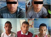 Cinco pessoas são detidas com maconha e uma moto roubada em Arapiraca