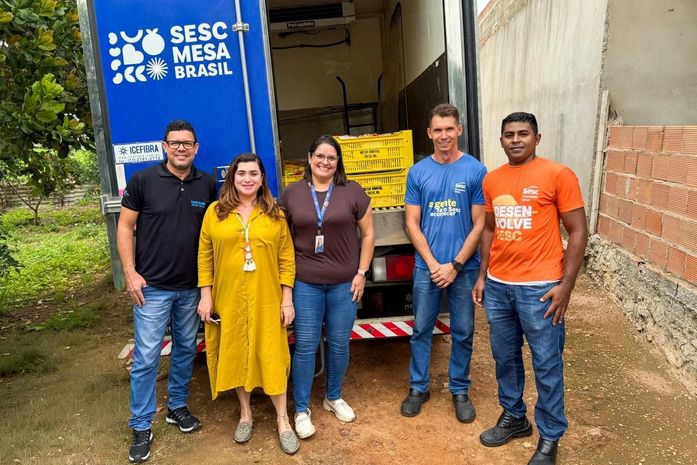 Fé e solidariedade: Paixão de Cristo de Arapiraca arrecada 573 kg de alimentos e doa para o Sesc Mesa Brasil