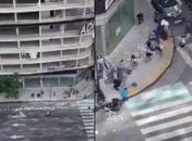 Tentativa de assalto termina em 'chuva de dinheiro' na Argentina