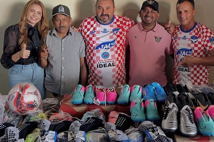 Iniciativa de Paula Santa Rosa fortalece projeto esportivo com entrega de materiais para jovens atletas em Belém