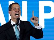 O presidente interino da Venezuela, Juan Guaidó,