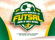 Barra de Santo Antônio inicia nesta terça-feira (11) o Campeonato Municipal de Futsal 2023