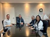 Prefeito Didi de Tanque d’Arca participa de reunião no Palácio do Governo e garante avanços para o município